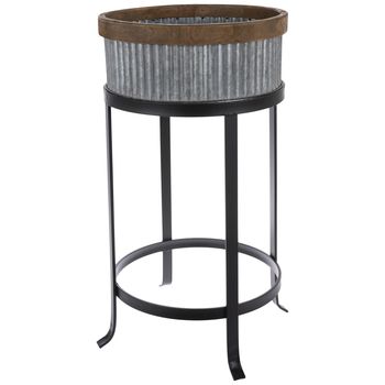Well Known Ridged Galvanized Metal Plant Stand – Buy Metal Flower Planter Stand,flower  Planter Stand,powder Coated Metal Flower Planter Stand Product On  Alibaba Pertaining To Galvanized Plant Stands (View 8 of 10)