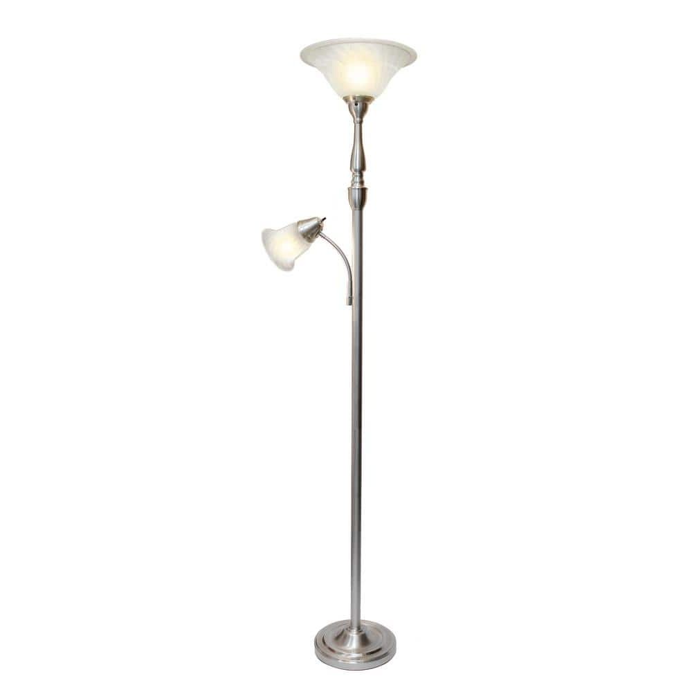 Widely Used 2 Light Standing Lamps Inside Elegant Designs 2 Light 71 In (View 10 of 10)