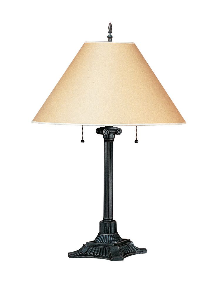 Widely Used Standing Lamps With Dual Pull Chains With Regard To 60w X 2 Pull Chain Table Lamp : Bo 432 Ru (View 7 of 10)