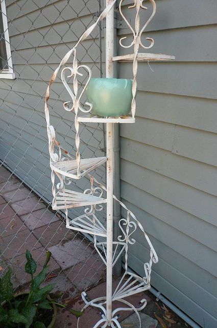 Wrought Iron Plant Stands, Iron Plant Stand, Outdoor  Metal Plant Stands (View 8 of 10)