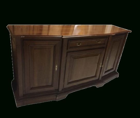 Best And Newest Antique Storage Sideboards With Doors For Classic Antique Style 3 Door Sideboard In Solid Cherry (Photo 4 of 10)