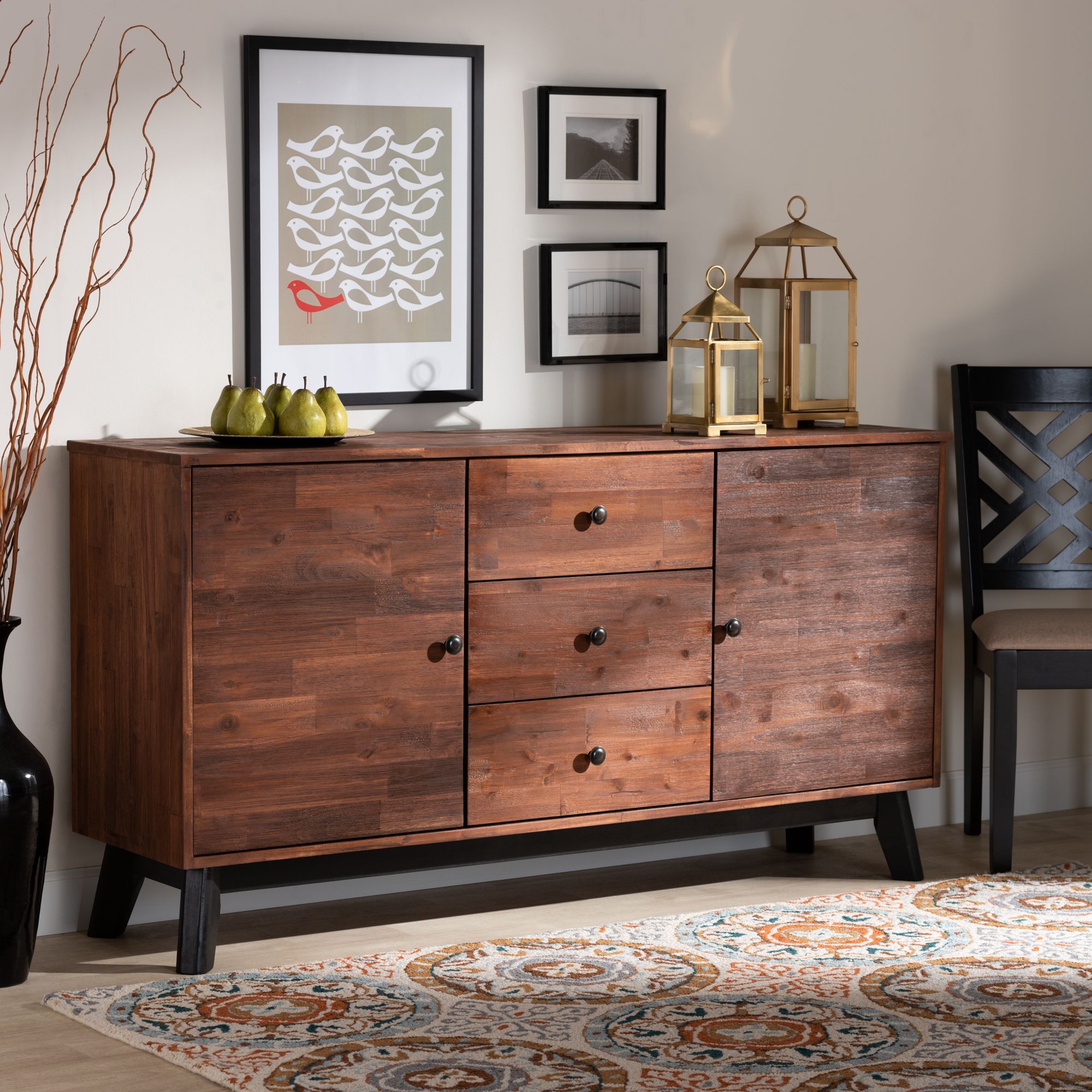 Brown Finished Wood Sideboards In Newest Wow (Photo 8 of 10)