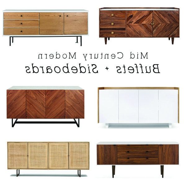 Most Popular Best Mid Century Modern Buffets, Large Sideboards + Console Tables –  Delineate Your Dwelling Throughout Mid Century Modern Sideboards (View 9 of 10)