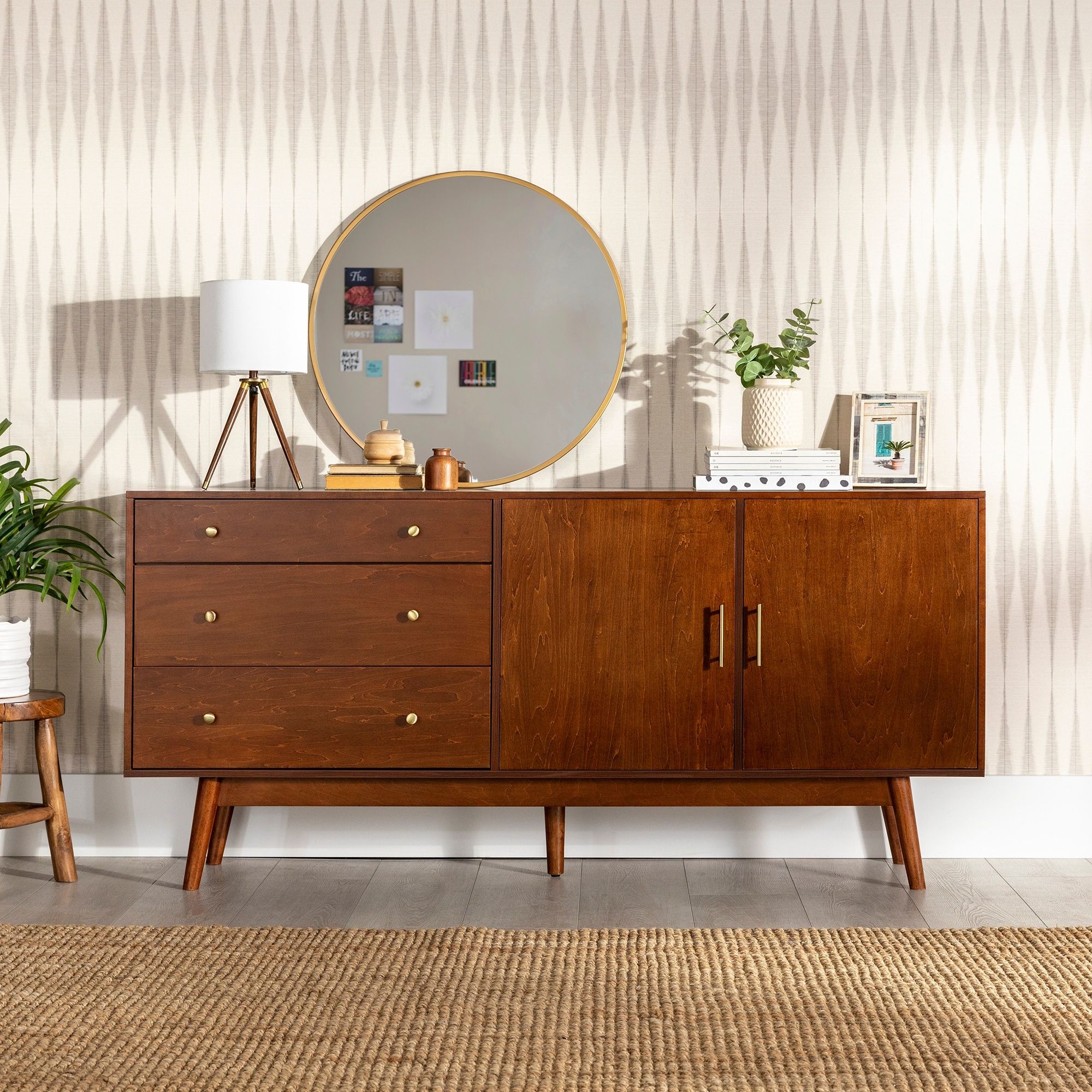 Most Up To Date Middlebrook 70 Inch Mid Century Modern Buffet Console – On Sale – Bed Bath  & Beyond – 30944458 Within Mid Century Modern Sideboards (Photo 2 of 10)