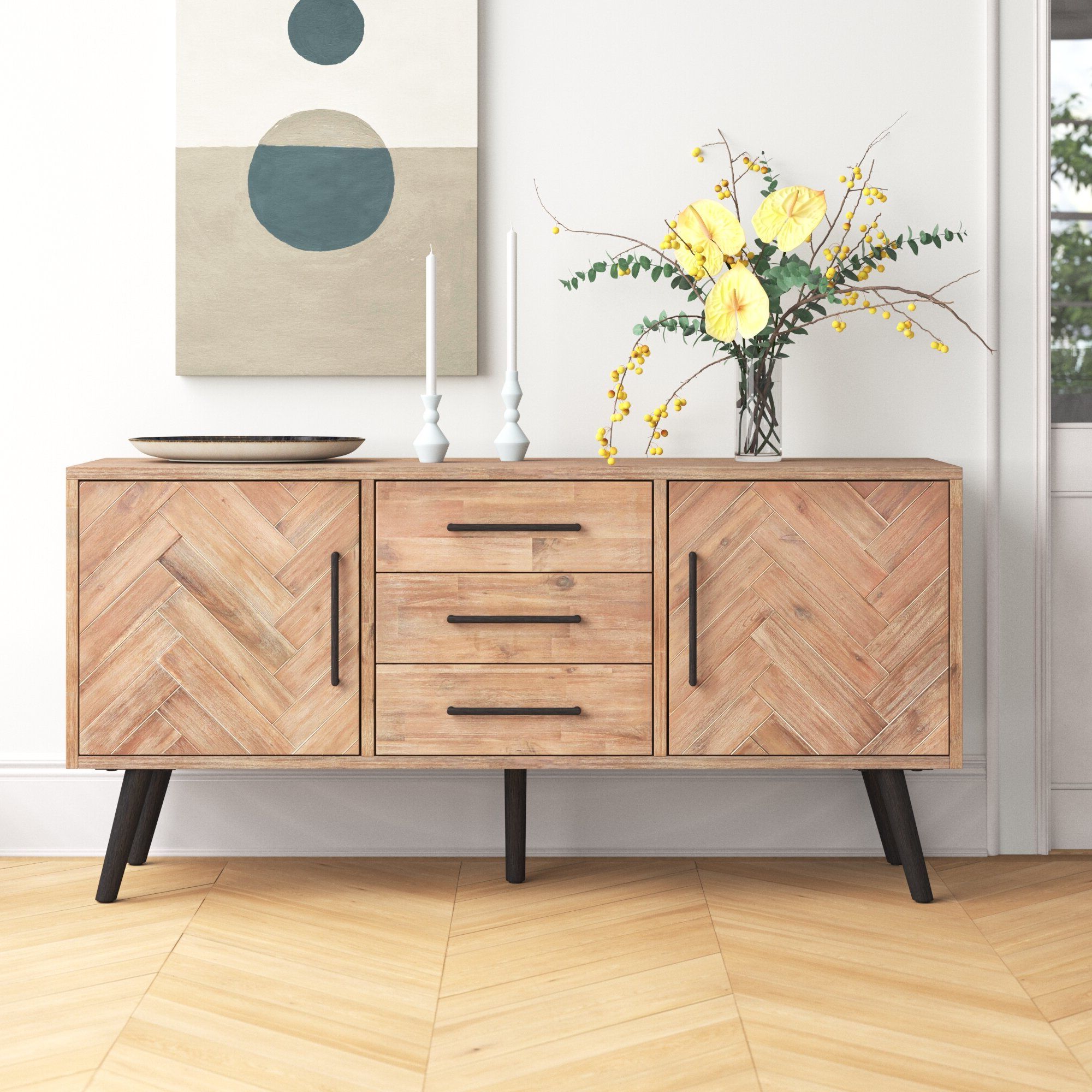 Wayfair Within Newest Solid Wood Buffet Sideboards (View 4 of 10)