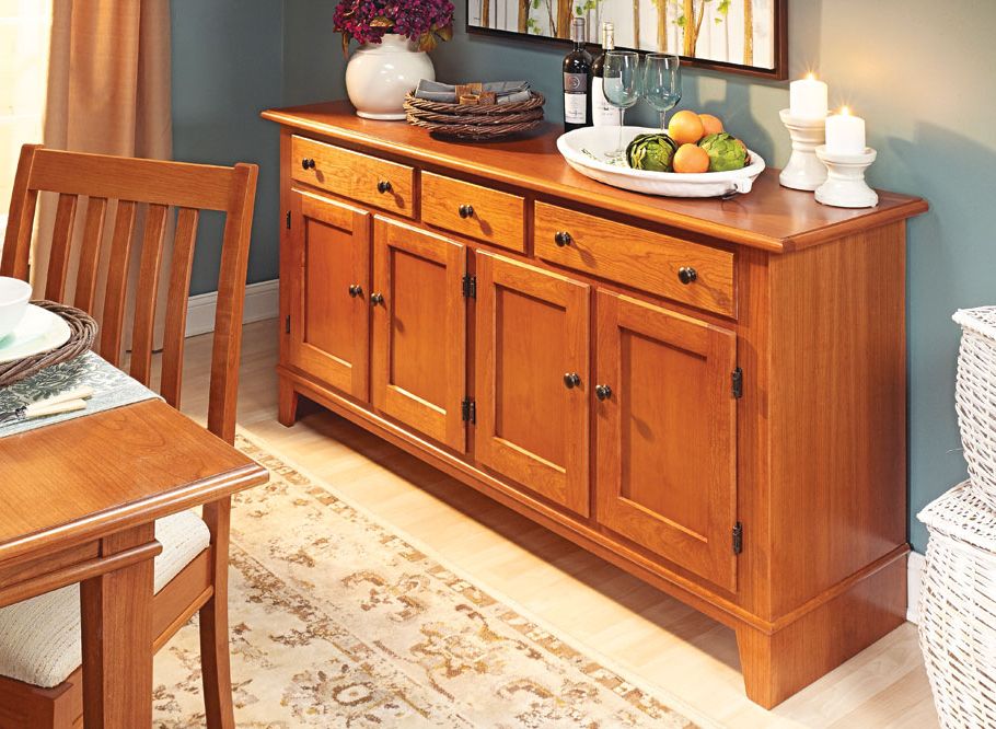 Woodsmith Plans Throughout Wide Buffet Cabinets For Dining Room (Photo 1 of 10)