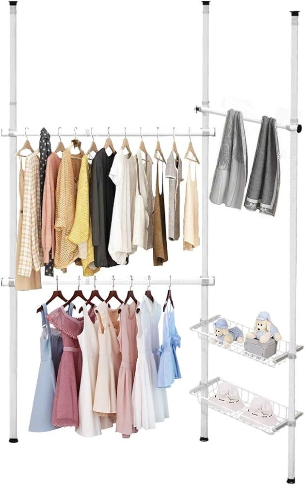 Featured Photo of The 10 Best Collection of 2 Tier Adjustable Wardrobes