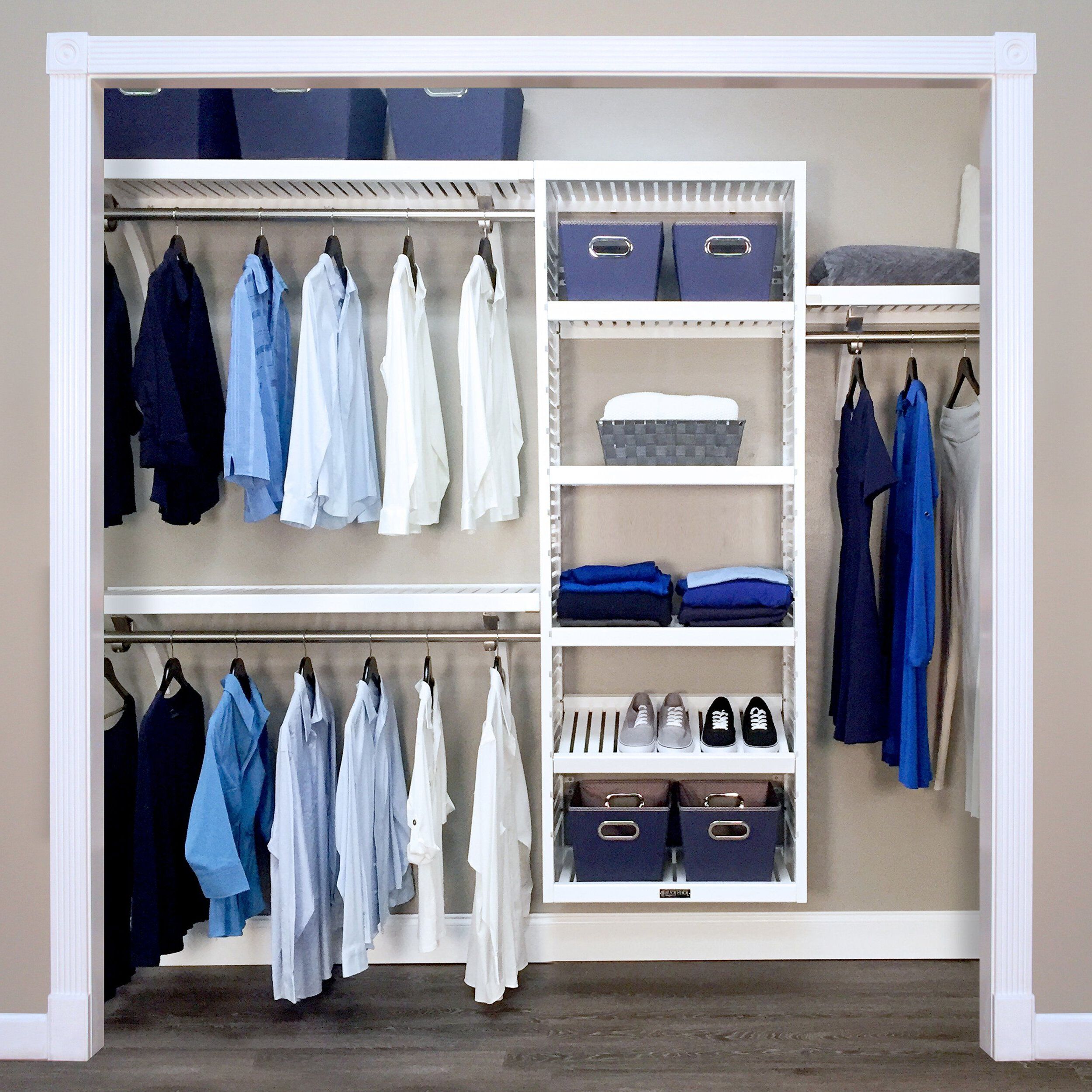 Closet Organizer Wardrobes Pertaining To Fashionable 35 Best Closet Organization Ideas To Maximize Space (View 8 of 10)