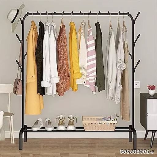 Clothes Rack Wardrobes Within Newest Home Cloud Bedroom Wardrobe Clothes Rack Wardrobe For Bedroom Wardrobe For Clothes  Wardrobe Organizers Wardrobes Wooden Clothes Hanger Coat Rack Clothes Stand (Photo 9 of 10)