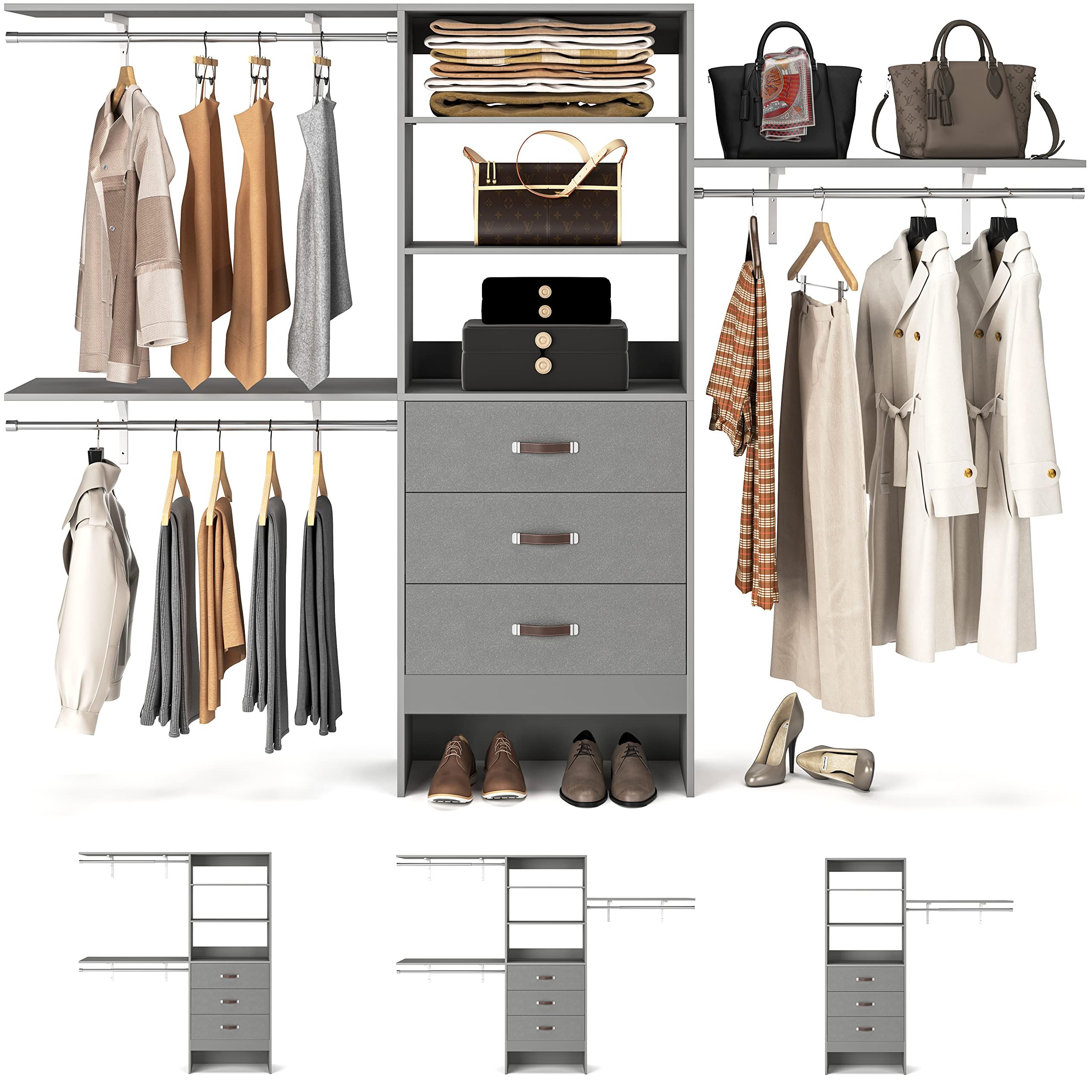 Featured Photo of 10 Inspirations 96 Inches Wardrobes