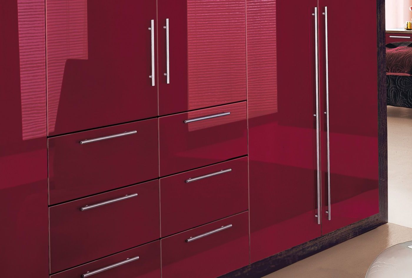 Fitted Bedroom Furniture, Wardrobe Design  Bedroom, Fitted Bedrooms For Most Current Wardrobes In Cherry (View 1 of 10)