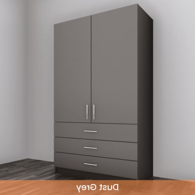 Most Popular Wardrobes With 3 Drawers In Double Wardrobe – 3 Drawers (View 3 of 10)