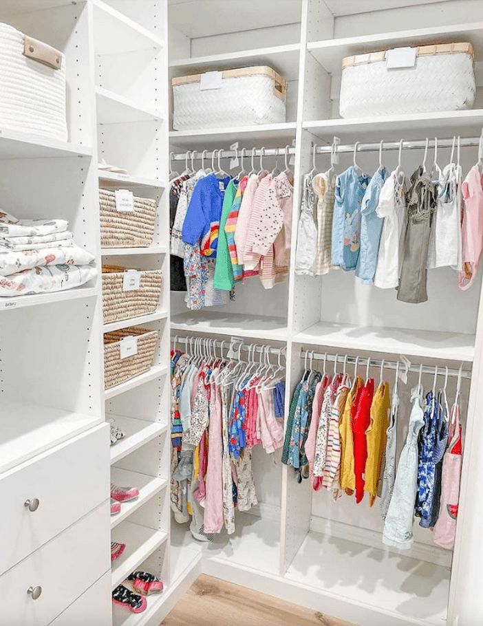 Most Recently Released Baby Clothes Wardrobes Inside 20 Smart Ways To Organize Baby Clothes (Photo 1 of 10)