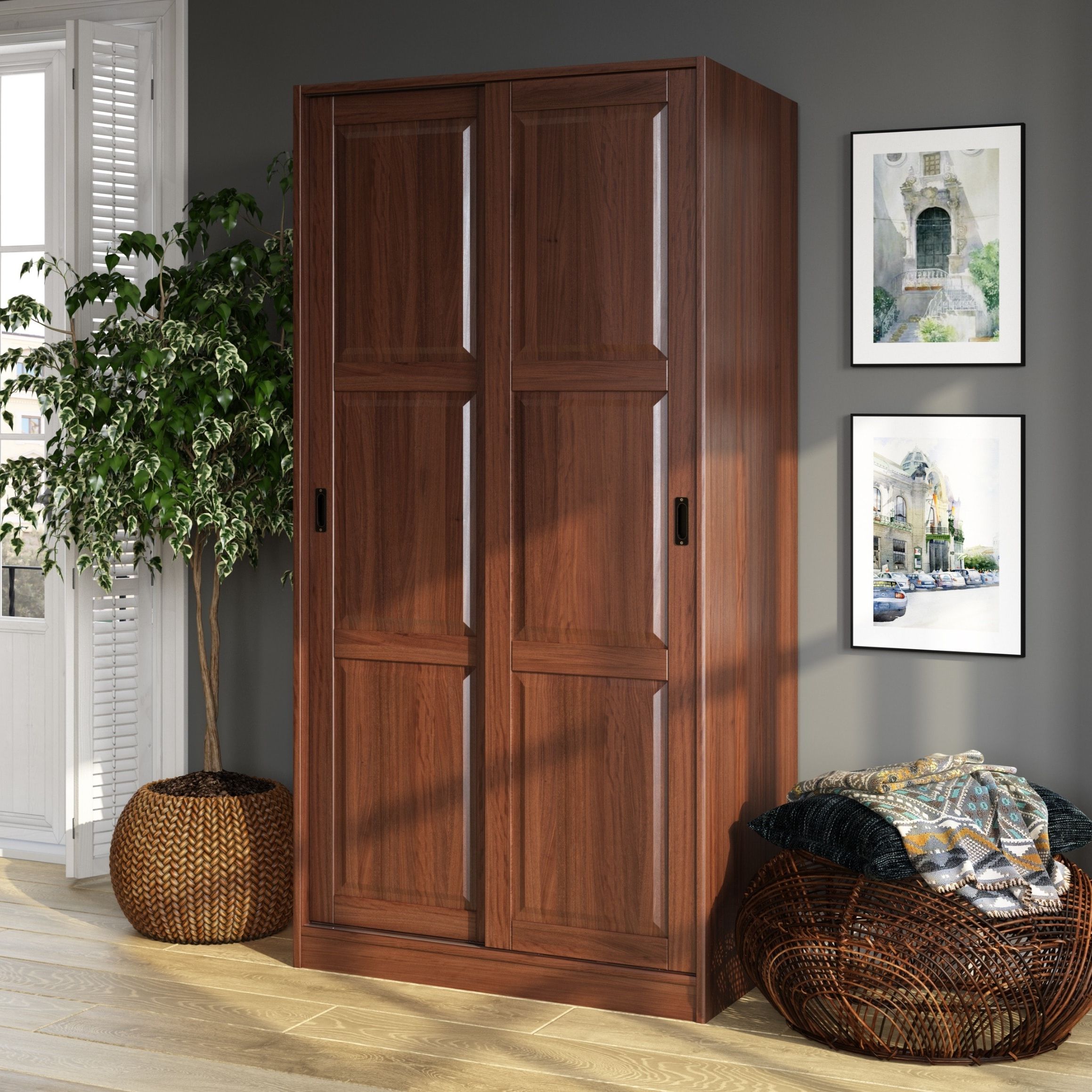 [%palace Imports 100% Solid Wood 2 Sliding Door Wardrobe Armoire With  Mirrored, Closed Louvered Or Raised Panel Doors – On Sale – Bed Bath &  Beyond – 20000830 With Regard To Preferred 2 Door Wardrobes|2 Door Wardrobes Throughout Favorite Palace Imports 100% Solid Wood 2 Sliding Door Wardrobe Armoire With  Mirrored, Closed Louvered Or Raised Panel Doors – On Sale – Bed Bath &  Beyond – 20000830|most Up To Date 2 Door Wardrobes In Palace Imports 100% Solid Wood 2 Sliding Door Wardrobe Armoire With  Mirrored, Closed Louvered Or Raised Panel Doors – On Sale – Bed Bath &  Beyond – 20000830|most Recently Released Palace Imports 100% Solid Wood 2 Sliding Door Wardrobe Armoire With  Mirrored, Closed Louvered Or Raised Panel Doors – On Sale – Bed Bath &  Beyond – 20000830 Intended For 2 Door Wardrobes%] (View 4 of 10)
