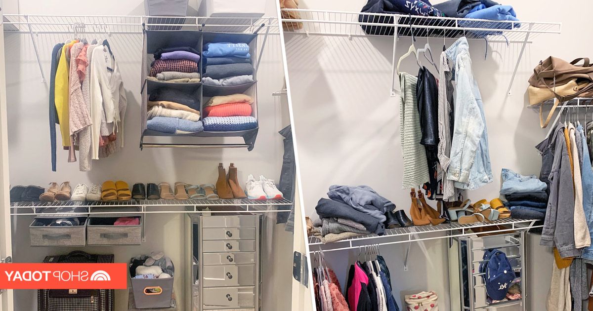 Trendy These Closet Organizers Clear Clutter And Maximize My Space For Clothes Organizer Wardrobes (Photo 5 of 10)