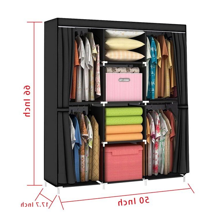 Wayfair With Preferred Wardrobes With Shelf Portable Closet (Photo 7 of 10)