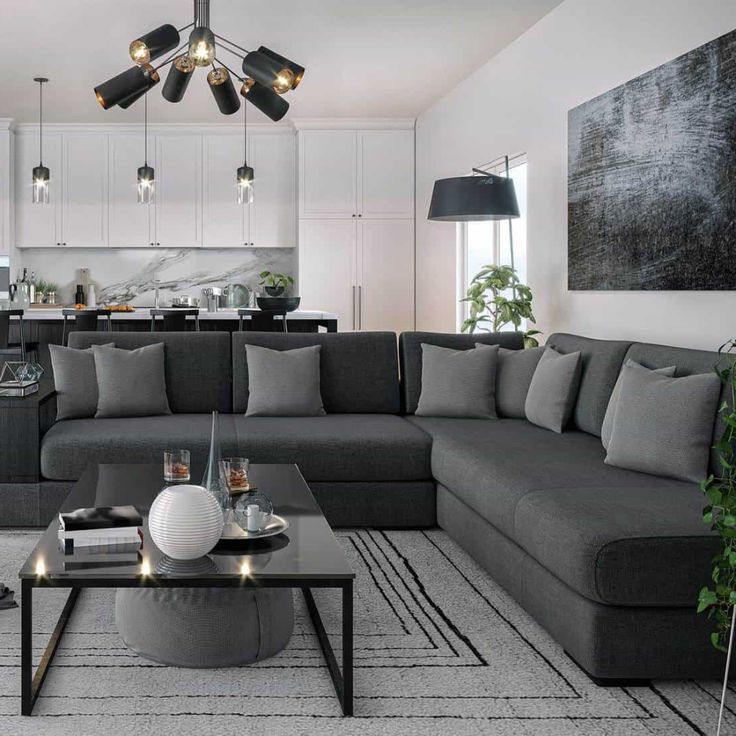 [%34 Gray Couch Living Room Ideas [inc. Photos] | Living Room Decor Gray, Dark  Grey Couch Living Room, Modern Grey Living Room Inside Well Known Sofas In Dark Grey|sofas In Dark Grey Within Best And Newest 34 Gray Couch Living Room Ideas [inc. Photos] | Living Room Decor Gray, Dark  Grey Couch Living Room, Modern Grey Living Room|favorite Sofas In Dark Grey Pertaining To 34 Gray Couch Living Room Ideas [inc. Photos] | Living Room Decor Gray, Dark  Grey Couch Living Room, Modern Grey Living Room|well Liked 34 Gray Couch Living Room Ideas [inc (View 2 of 10)