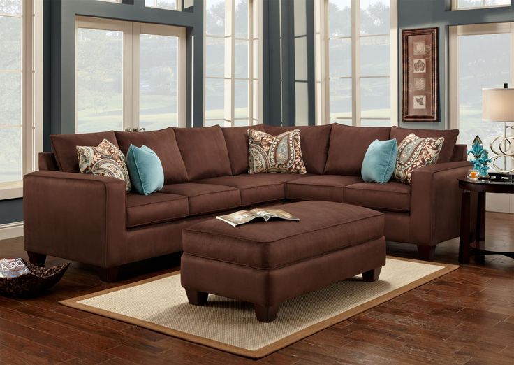 Brown Living Room Decor, Brown Couch Living Room, Brown Sofa Living Room (Photo 4 of 10)