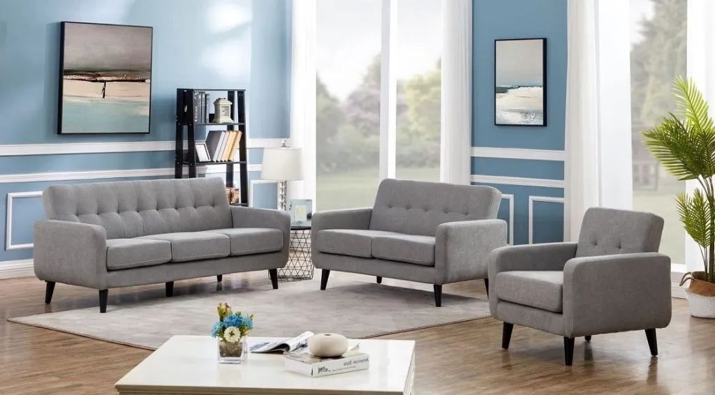 Ebay Intended For Sofas In Light Grey (Photo 6 of 10)