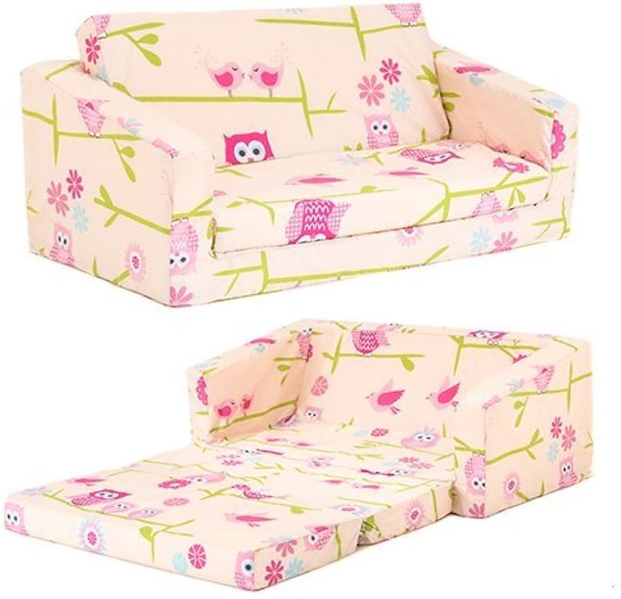 Ergonomically Designed  (owls) : Amazon.co.uk: Home & Kitchen Regarding Children's Sofa Beds (Photo 6 of 10)