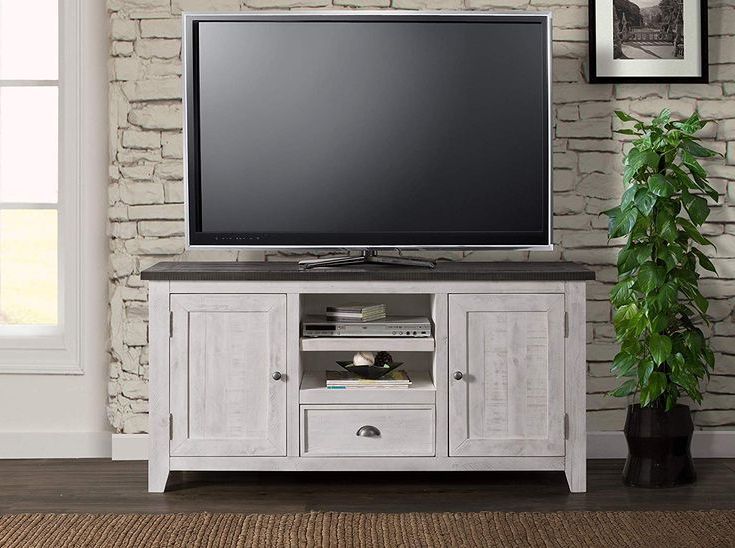 Farmhouse Tv Stand, Rustic Tv Stand, Solid Wood Tv Stand (Photo 8 of 10)
