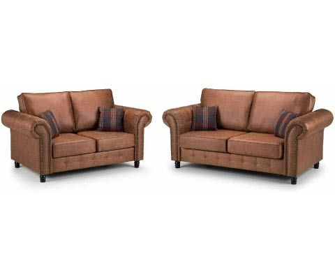 Featured Photo of 10 Photos Faux Leather Sofas