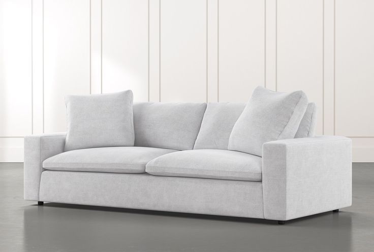 Light Gray Sofas, Light  Gray Couch, Gray Sofa (Photo 6 of 10)