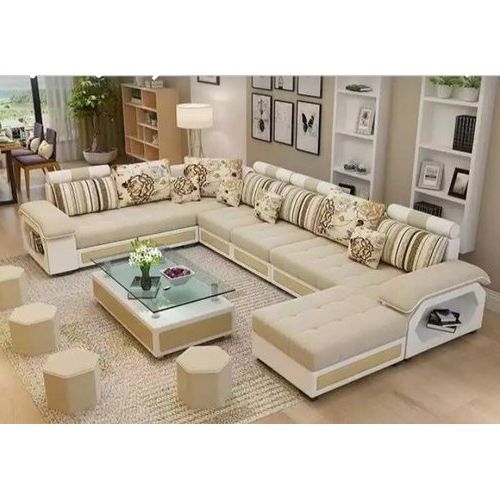 Modern U Shaped Sectional Couch Sets For Most Up To Date Modern U Shape 8 Seater Sectional Sofa Set (Photo 8 of 10)