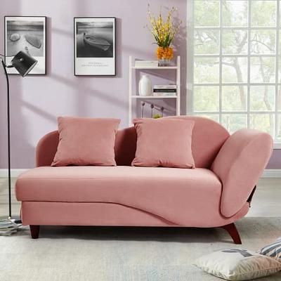 Modern Velvet Sofa Recliners With Storage Pertaining To Most Up To Date Phoyal Sofa Lounger, Storage Recliner Multifunctional Reclining Chair Soft  Velvet Upholstered Chaise Lounge Storage Recliner Modern Velvet Upholstered Sofa  Recliner For Living Room Bedroom (pink) – Yahoo Shopping (View 6 of 10)
