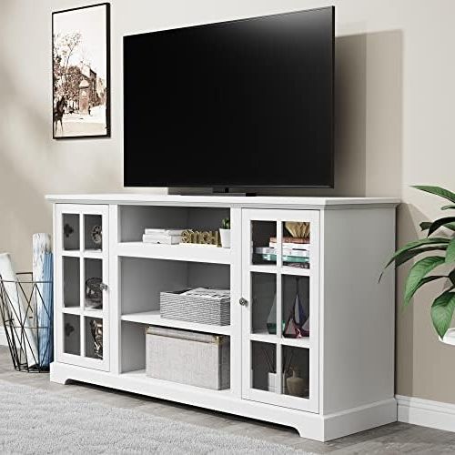 Featured Photo of 10 Best Collection of White Tv Stands Entertainment Center