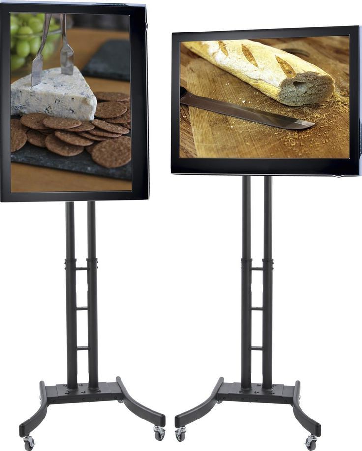 Portable Tv Stand, Portable Tv, Tv Stand Pertaining To 2018 Foldable Portable Adjustable Tv Stands (Photo 7 of 10)