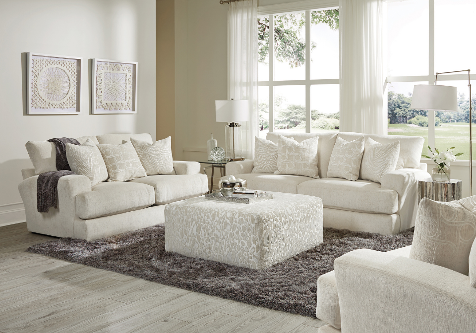 Well Known Lamar Cream Sofa Set (View 4 of 10)