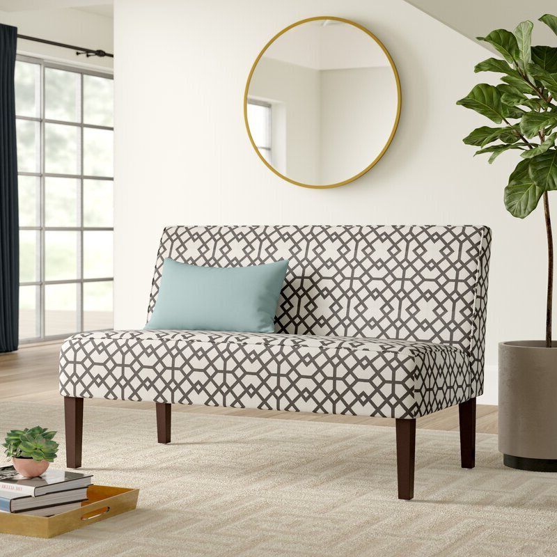 Well Known Print Fabric Sofas – Foter Throughout Sofas In Pattern (Photo 9 of 10)