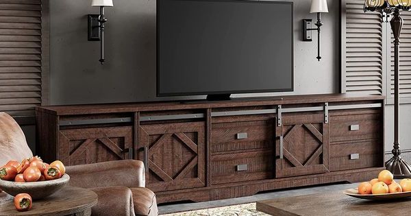 Wood  Tv Cabinet, Farmhouse Tv Stand, (Photo 10 of 10)
