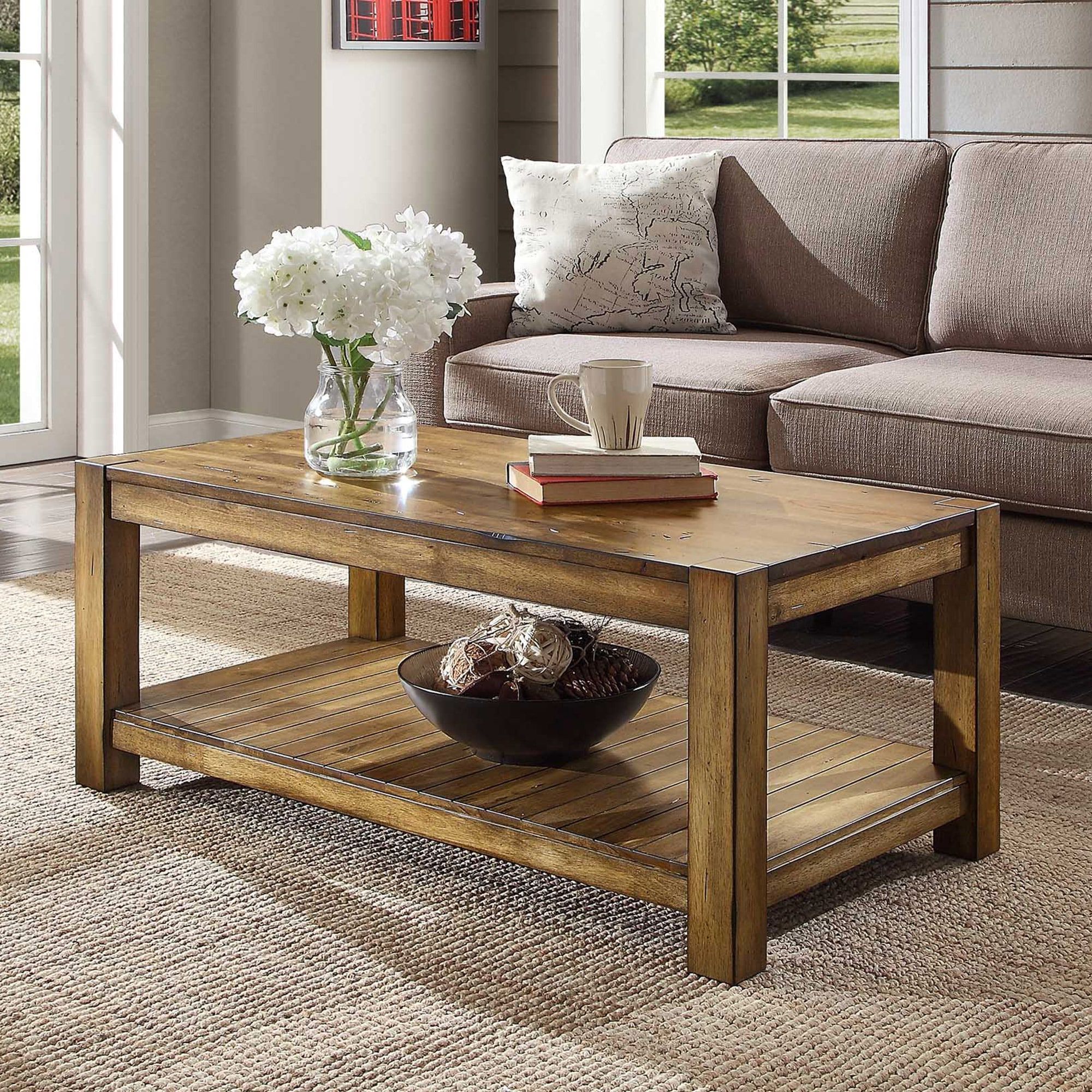 2019 Brown Rustic Coffee Tables For Bryant Coffee Table (Photo 9 of 10)