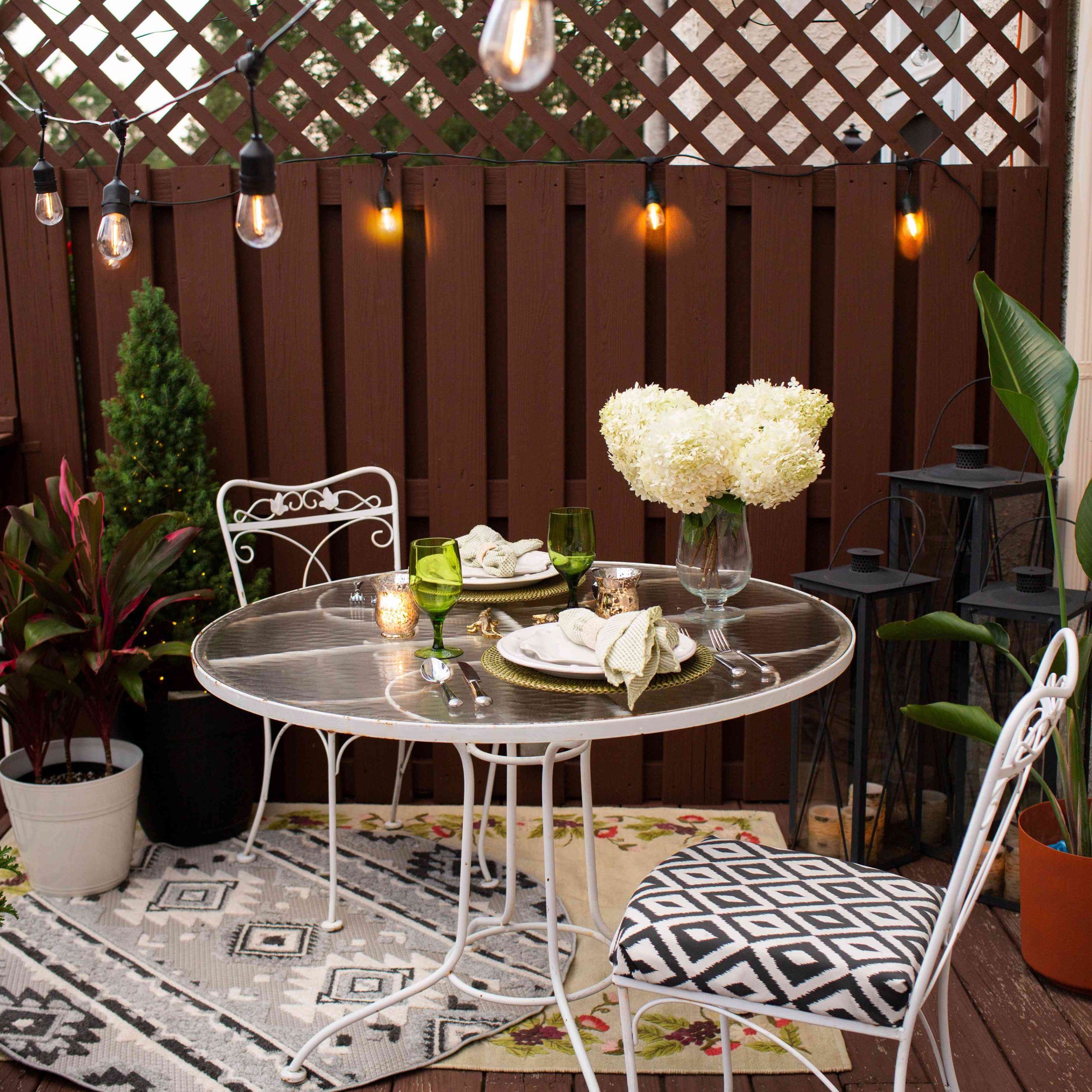Coffee Tables For Balconies Within Trendy 17 Ways To Turn Your Tiny Balcony Into An Irresistible Retreat (Photo 8 of 10)