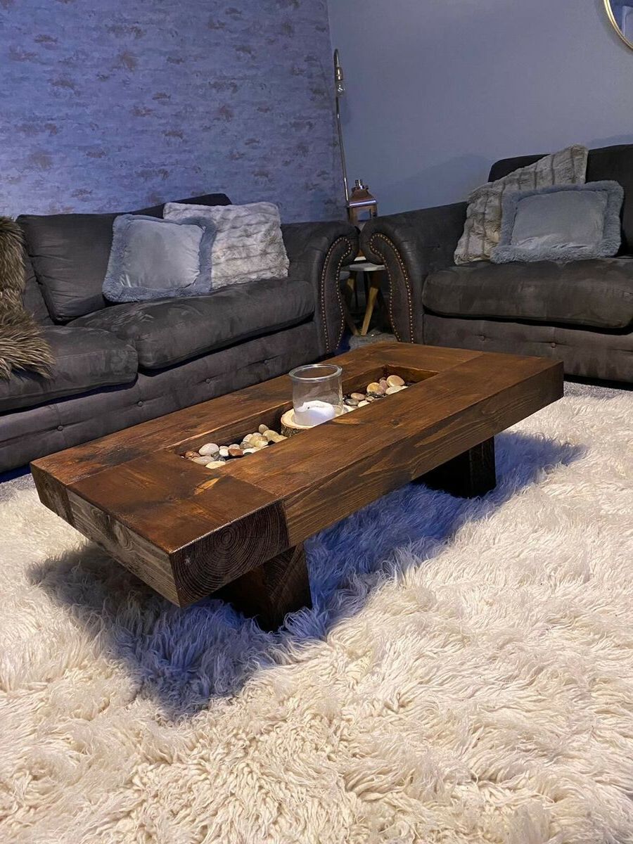 Featured Photo of 10 The Best Rustic Coffee Tables
