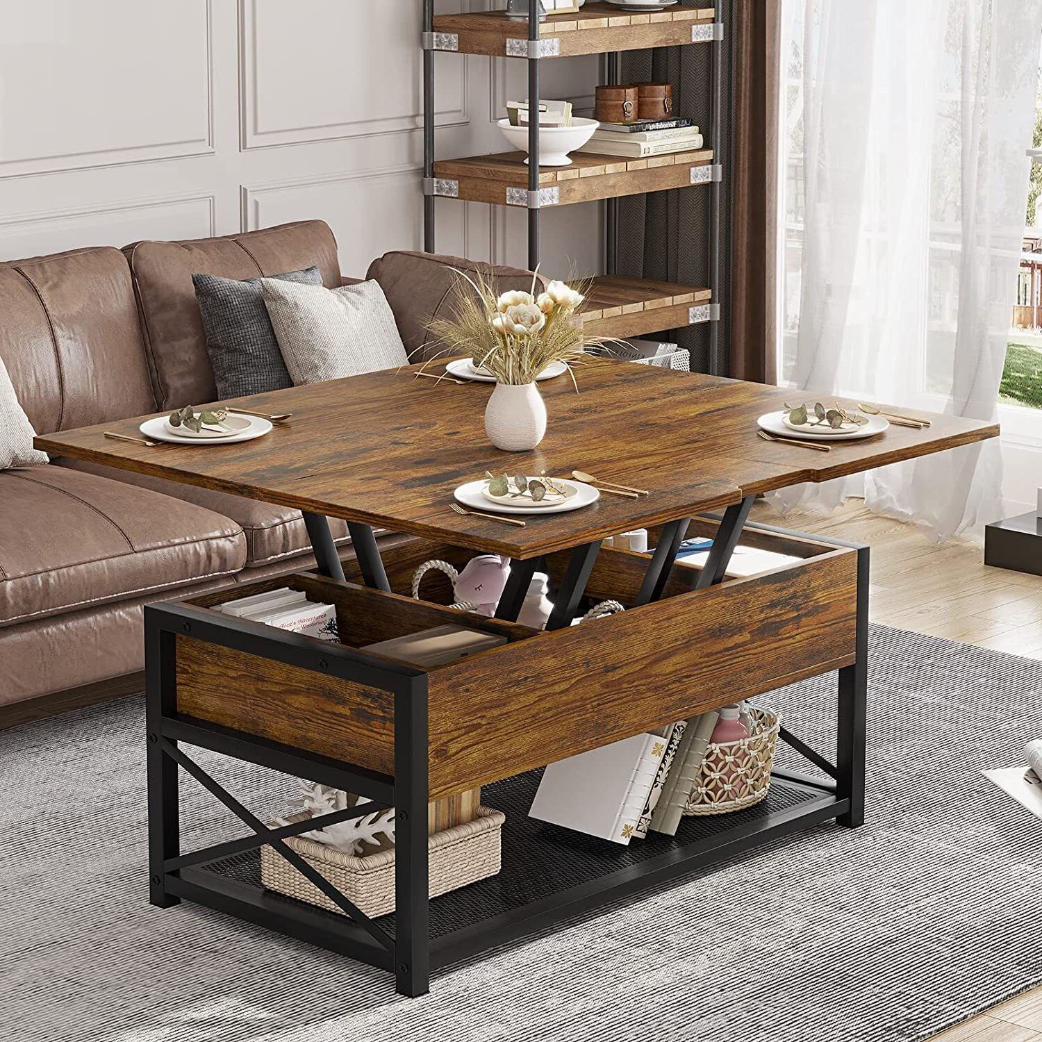 Ebay Within Most Popular Lift Top Coffee Tables (View 13 of 26)