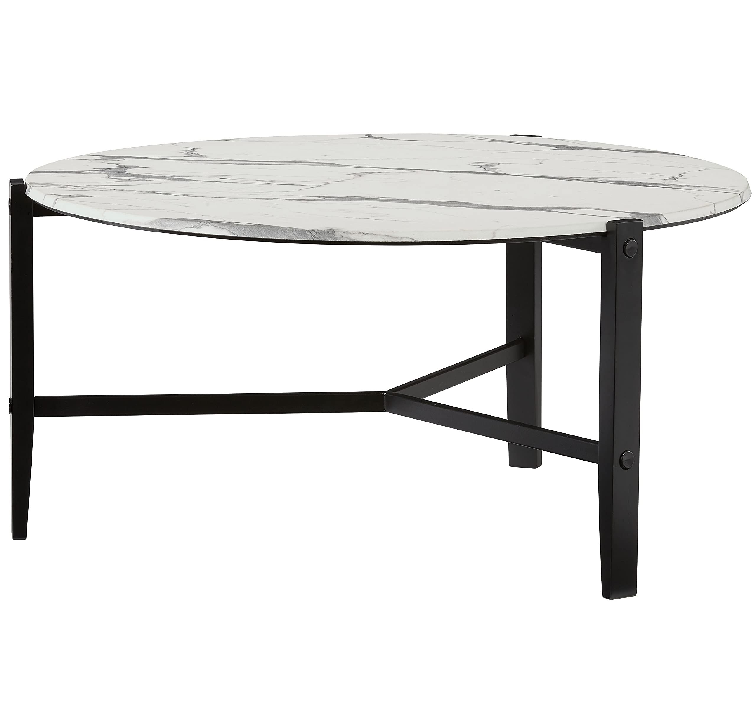 Progressive Furniture Cocktail Tables Pertaining To 2020 Amazon: Progressive Furniture Rowen Cocktail Table, Black : Home &  Kitchen (Photo 4 of 10)