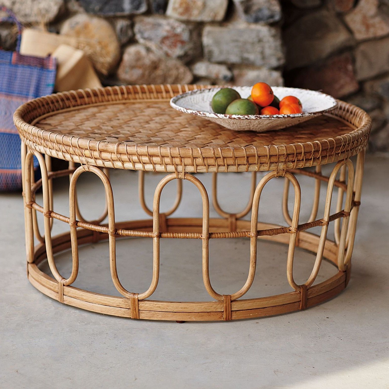 Recent Handmade Rattan Table, Wicker Table, Cane Table, Indoor Furniture, Home  Interior Design Table, Living Home Furniture, Coffee Table. – Etsy With Regard To Rattan Coffee Tables (Photo 5 of 10)