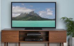 The 20 Best Collection of Wooden Tv Stands for 55 Inch Flat Screen