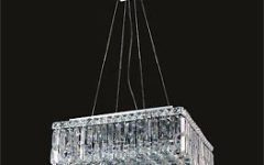 10 Collection of Chrome and Crystal Led Chandeliers
