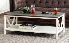 2024 Latest Gray Wash Coffee Tables