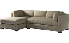 2pc Maddox Right Arm Facing Sectional Sofas with Chaise Brown