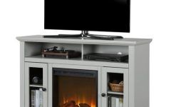 2024 Popular Electric Fireplace Tv Stands with Shelf