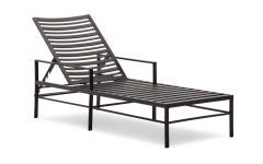 15 Collection of Black Chaise Lounge Outdoor Chairs