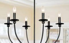 10 Best Collection of Rustic Black Chandeliers