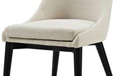 2024 Latest Carlton Wood Leg Upholstered Dining Chairs