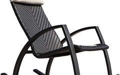 Aluminum Patio Rocking Chairs