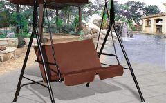 Outdoor Canopy Hammock Porch Swings with Stand